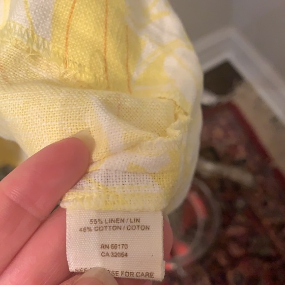 VINTAGE FREE PEOPLE LINEN MINI DRESS - Picture 3 of 3